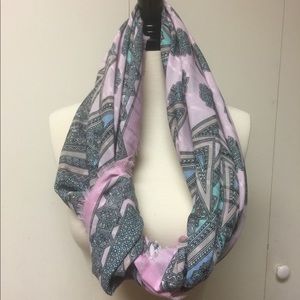Vintage Gim Renoir oversized multi colored scarf.